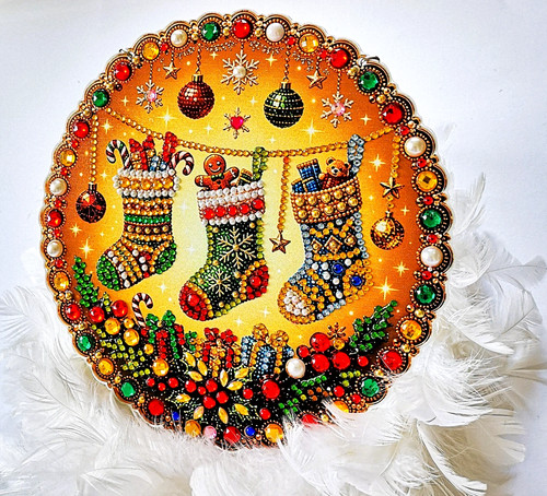 Festliche weihnachtssocken mit - weihnachtssocken,